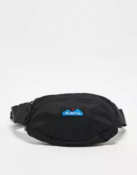 Черная поясная сумка Kavu Spector