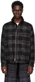 Черная рубашка Eric Haze Edition sacai