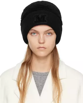 Черная шапка-бини Фида Max Mara