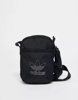 Черная сумка Adidas Originals Adicolor Festival