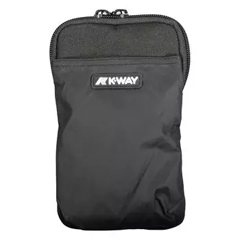 Черная сумка через плечо из полиэстера K-Way
