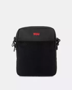 Черная сумка через плечо на молнии Levi's, черный