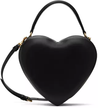 Черная сумка «Love Me» Moschino