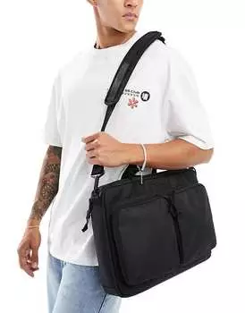 Черная сумка-мессенджер Levi's L Pack