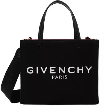 Черная сумка-тоут Mini G Givenchy