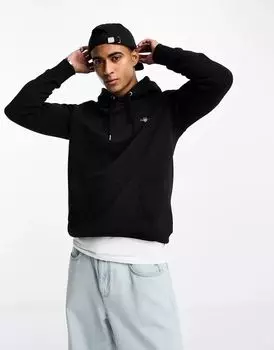 Черная толстовка GANT с гербом и логотипом