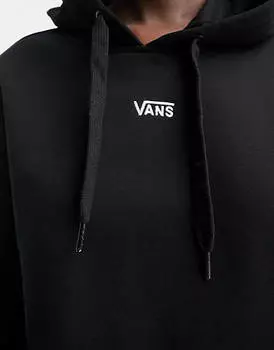 Черная толстовка оверсайз Vans Flying V