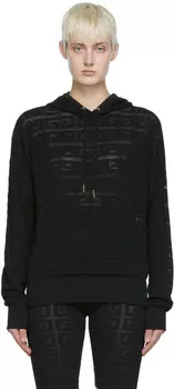 Черная толстовка с капюшоном 4G Givenchy