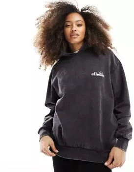 Черная толстовка с капюшоном ellesse Keilly