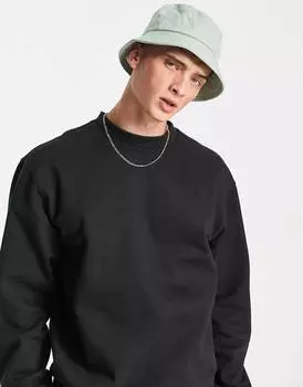 Черная толстовка с круглым вырезом adidas Originals Adicolor Contempo