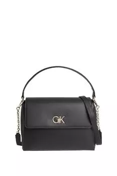 Черная женская большая сумка Calvin Klein, черный