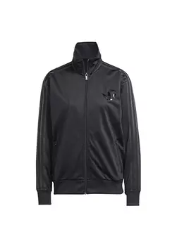 Черная женская куртка на молнии Adidas