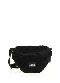 Черная женская поясная сумка 30х18х7 PUFFY-EFRAIN Aeropostale, черный
