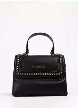 Черная женская сумка через плечо 19X27x10 см JC4032PP1HLN0000 Love Moschino, черный
