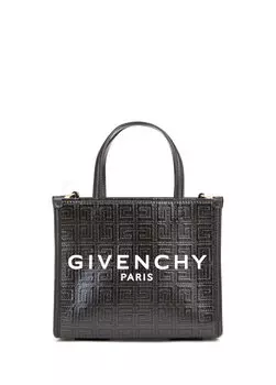 Черная женская сумка mini g Givenchy