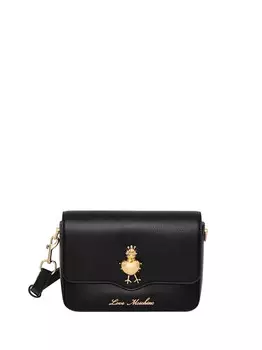 Черная женская сумочка Moschino