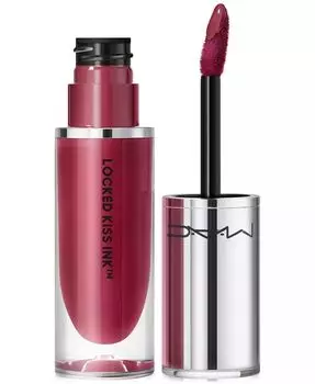 Чернильная губная помада Locked Kiss Mac, цвет Decadence (Red Bean Trend)