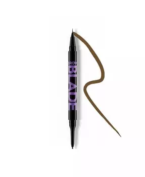 Чернила для бровей + водостойкий карандаш для бровей Urban Decay, цвет Brunette Betty (warm brown)
