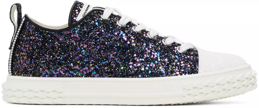 Черно-белые кроссовки Blabber Giuseppe Zanotti
