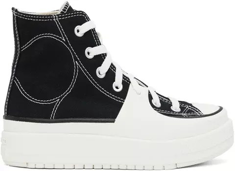 Черно-белые кроссовки Construct Converse