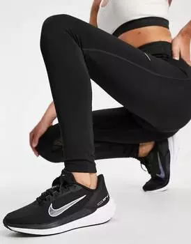 Черно-белые кроссовки Nike Running Air Winflo 9