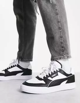 Черно-белые кроссовки Puma Caven Dime