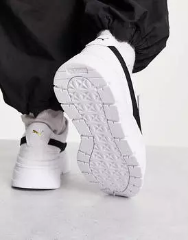 Черно-белые кроссовки Puma Mayze Stack