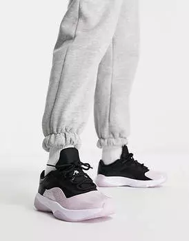 Черно-сиреневые кроссовки Jordan AJ11 CMFT Low