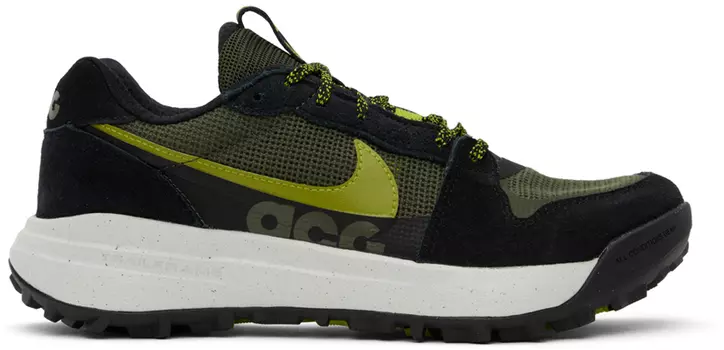 Черно-зеленые кроссовки ACG Lowcate Nike