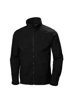 Черное мужское пальто Helly Hansen