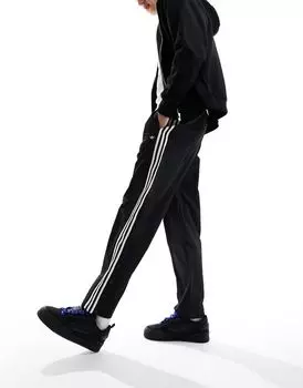 Черные баскетбольные спортивные брюки adidas