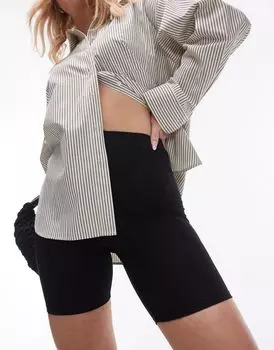 Черные базовые леггинсы Topshop
