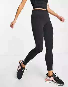 Леггинсы бесшовные Puma Training Evoknit, черный