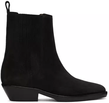 Черные ботильоны Delena Isabel Marant