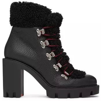 Черные ботильоны Edelviser Christian Louboutin