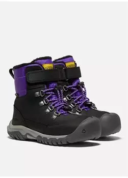 Черные Ботинки Boy's 1025524-11112 GRETA BOOT WP Keen, черный