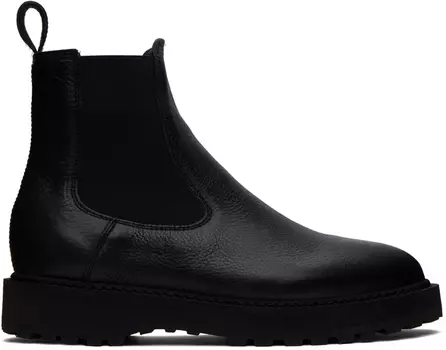 Черные ботинки челси Alberone Diemme