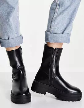 Черные ботинки челси ASOS DESIGN Americano