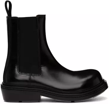Черные ботинки челси Fireman Bottega Veneta
