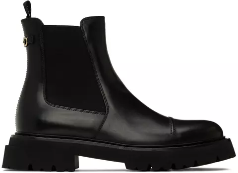 Черные ботинки челси George 2 Ferragamo