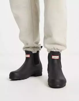 Черные ботинки челси Hunter Original
