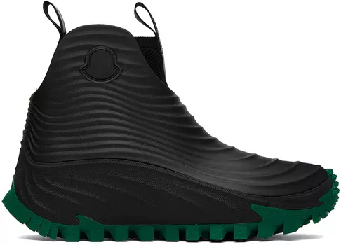 Черные ботинки челси Moncler Acqua