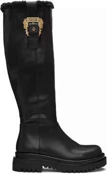 Черные ботинки Дрю Versace Jeans Couture