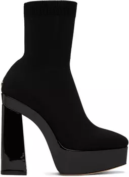 Черные ботинки Giome 140 Jimmy Choo