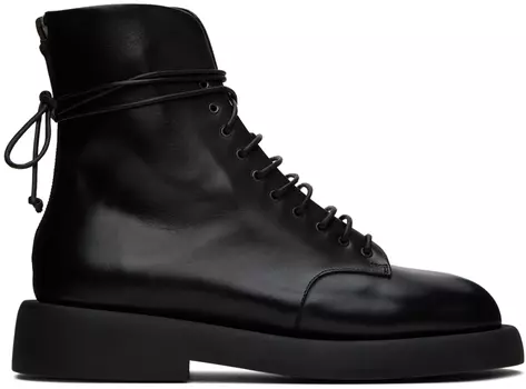 Черные ботинки Gomme Gommello Marsell