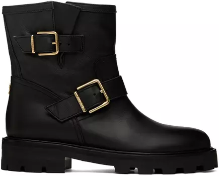 Черные ботинки молодежи II Jimmy Choo