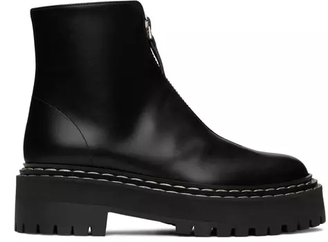 Черные ботинки на молнии Proenza Schouler