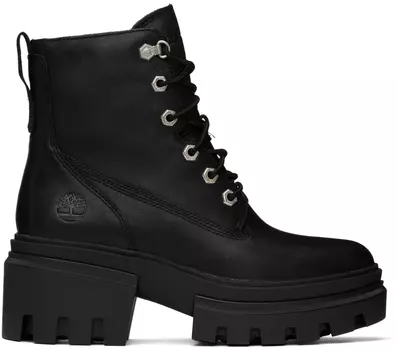 Черные ботинки на шнуровке Everleigh Timberland