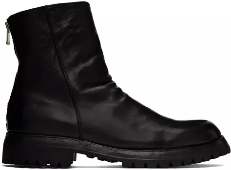 Черные ботинки Officine Creative Iconic 006