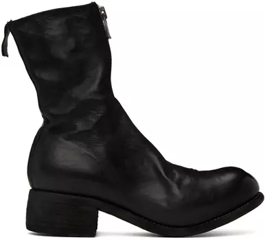 Черные ботинки PL2 Guidi